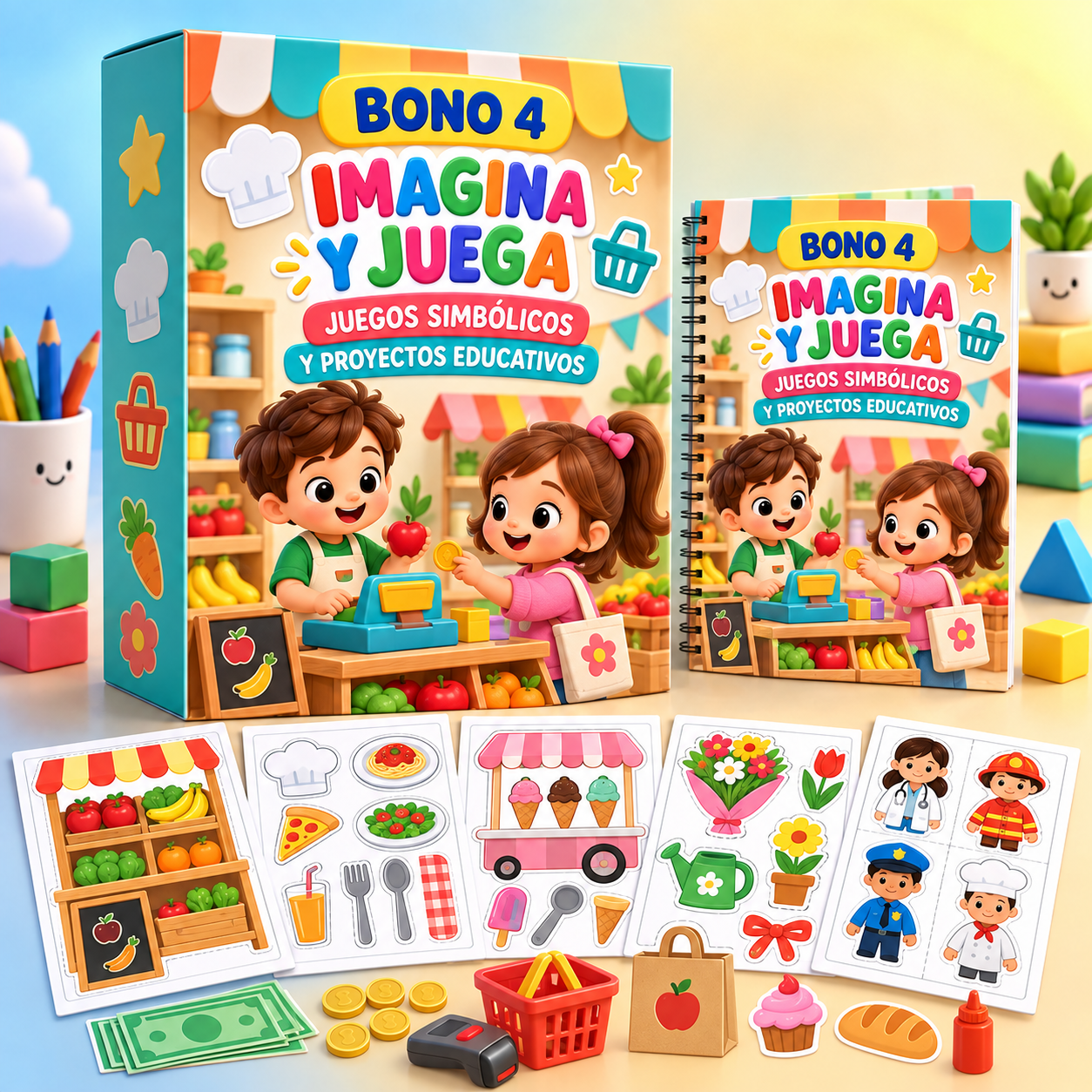 Bono 4: Imagina y Juega, Juego simbólico